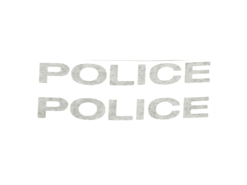 Police bike helmet decals new arrivals