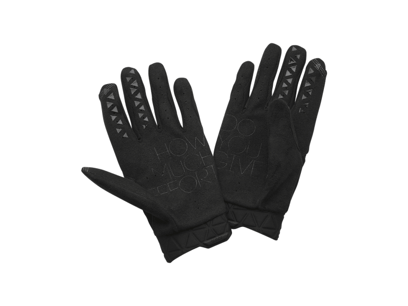 100 Percent - Geomatic Black Gloves