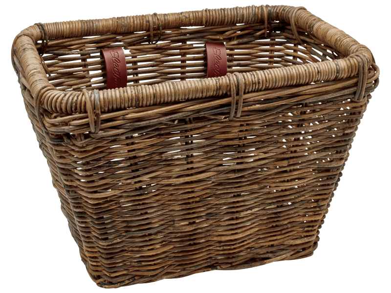 Storage Accessories Handmade Rattan Weaving Wicker Basket Bicycle