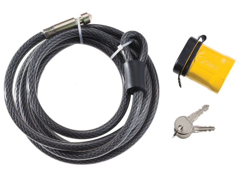 Saris locking cable clearance