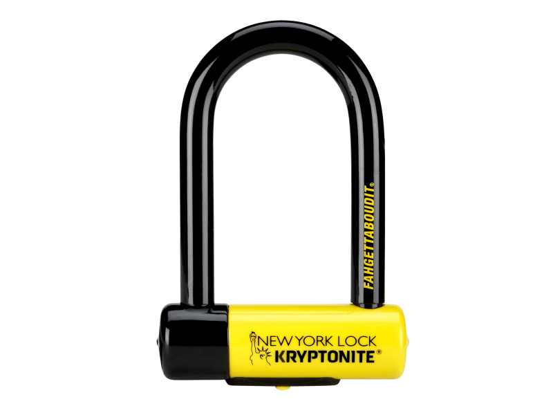 Kryptonite New U New York Fahgettaboudit Mini U Lock Electra Bikes