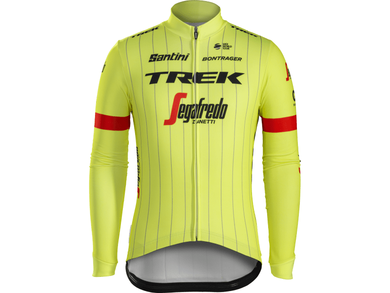 Santini Trek Segafredo Men s Team Thermal LS Cycling Jersey Trek Bikes