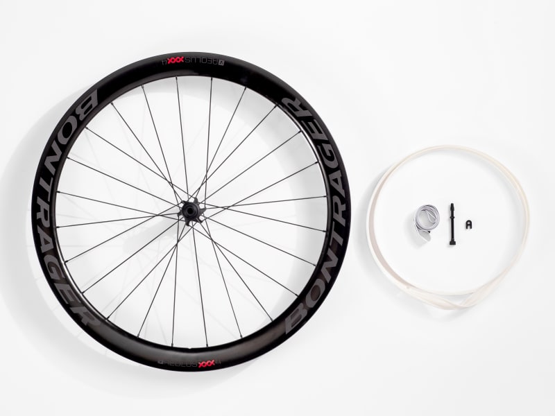 Rueda de Ruta Bontrager Aeolus XXX 4 TLR Disc de C mara Trek