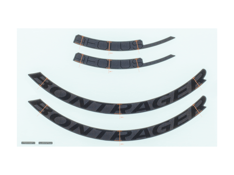 Bontrager Aeolus Elite 50mm Rim Decal Set - Electra Bikes