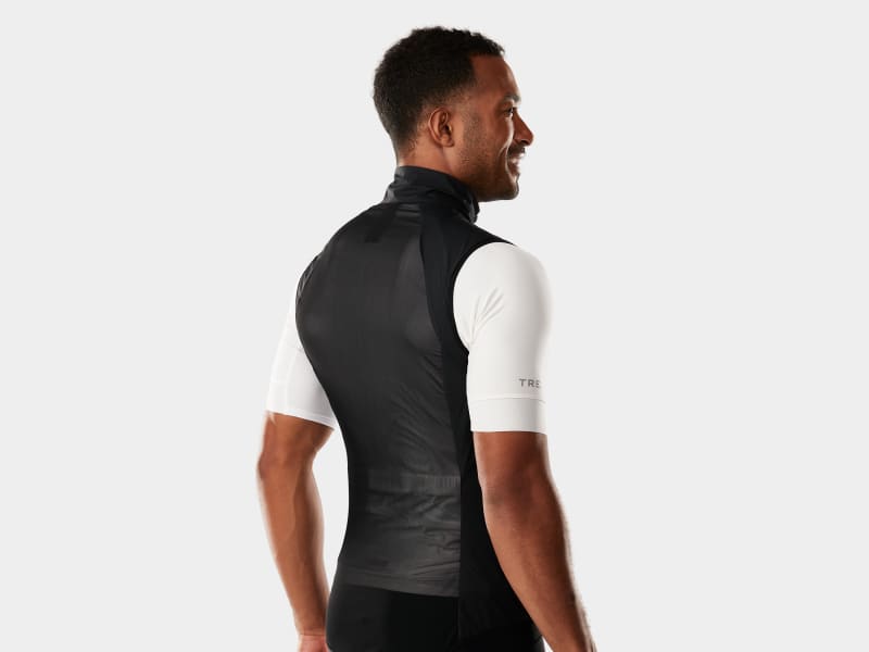 Black cycling vest sale