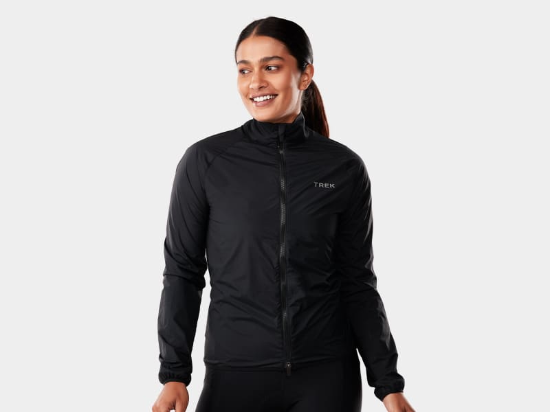 Black cycling jacket deals