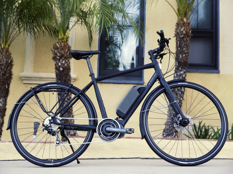 Trek conduit plus 2018 electric hybrid bike black clearance