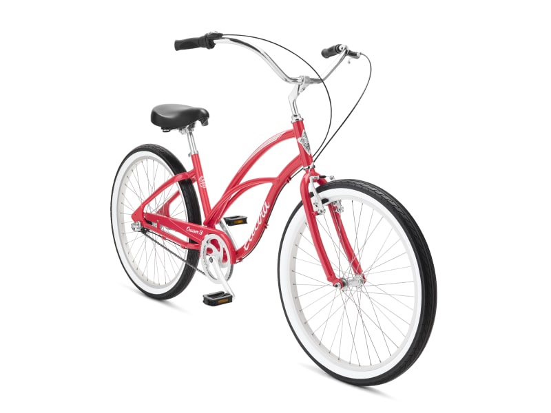 Pink townie 2024 bike