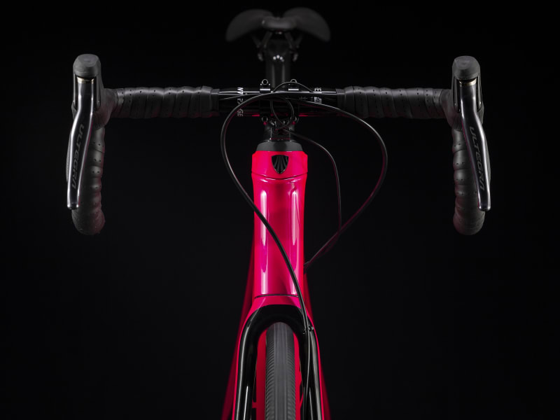 Pink trek shop road bike