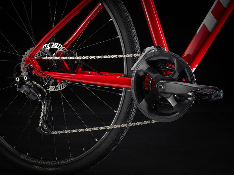 Red trek bike hot sale