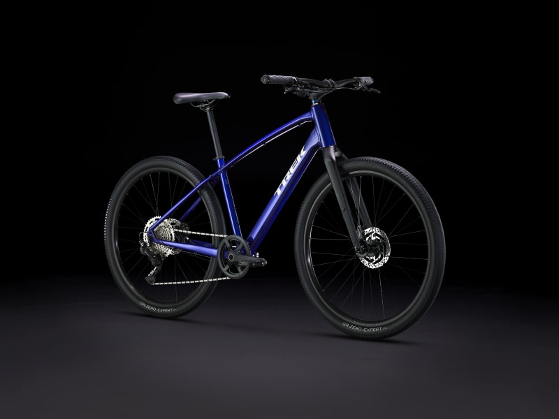Trek Dual Sport 3 Equipped 2024 Hybrid Bike - Galactic Grey