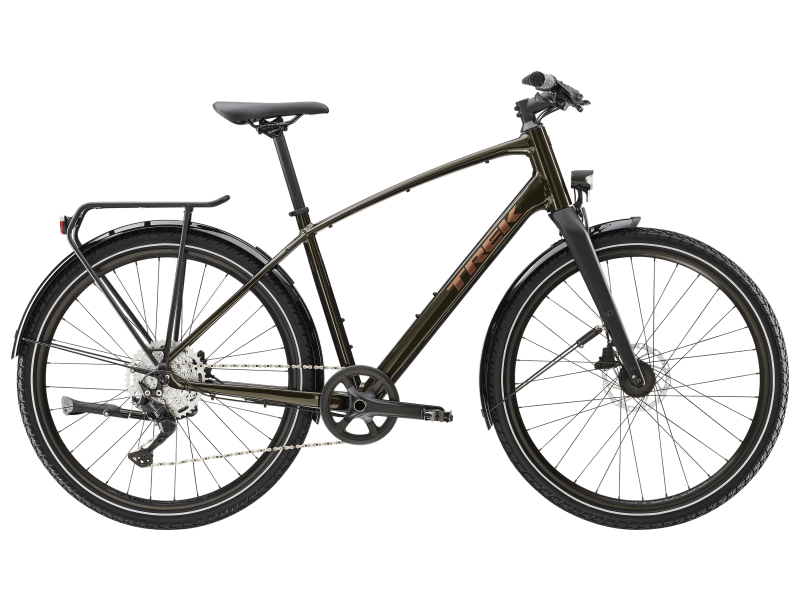 Trek Dual Sport 3 Gen 5 Hybrid Bike 2023 in Black Olive