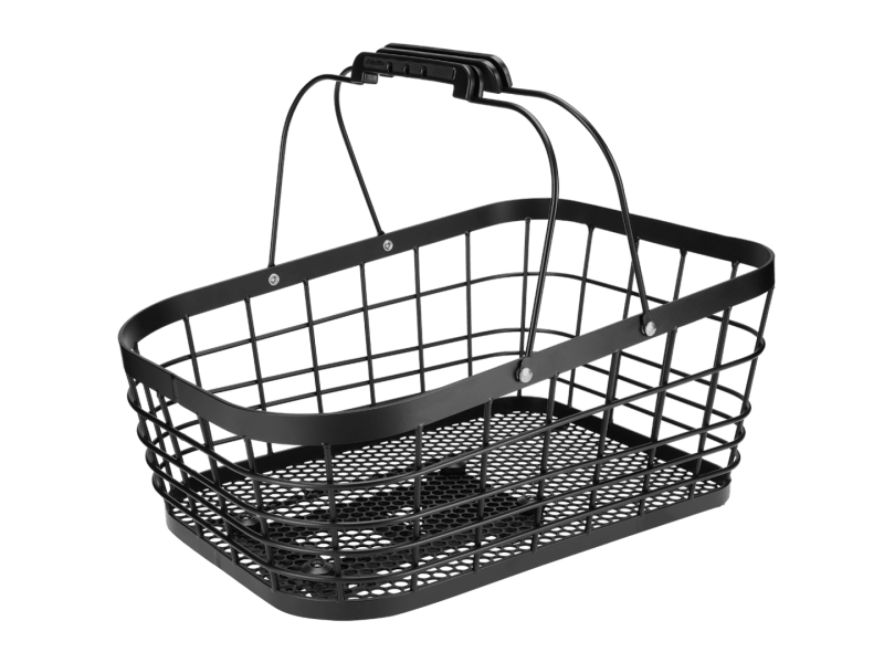 Basket noir petite plate forme