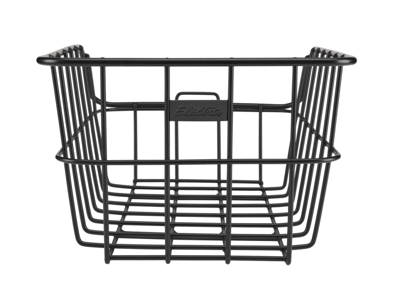 White wire bike basket deals