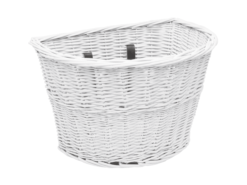 Electra cruiser wicker cheap front basket white