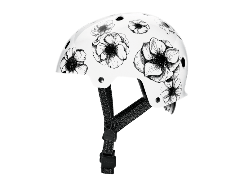 Floral bike helmet 2025