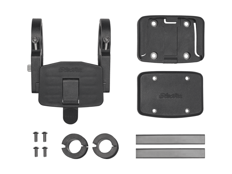Electra qr outlet basket handlebar bracket