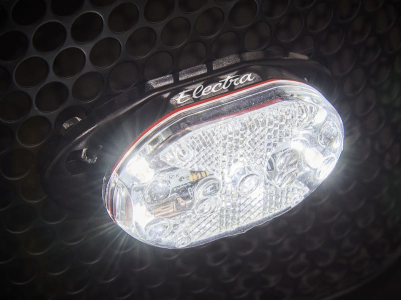 Electra LED Basket Front Bike Light Electra Bikes CA