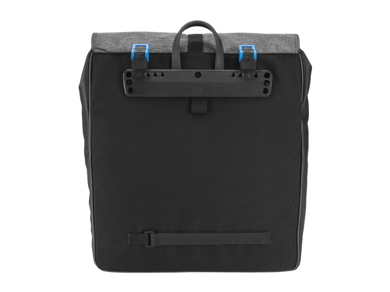 Electra Heather Charcoal Pannier Bag - Electra Bikes