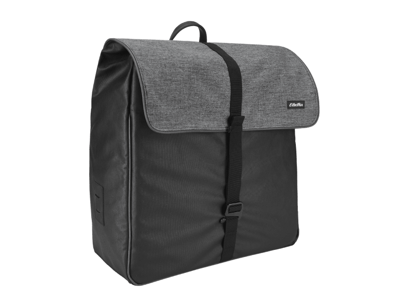 Electra Heather Charcoal Pannier Bag - Electra Bikes (CA)