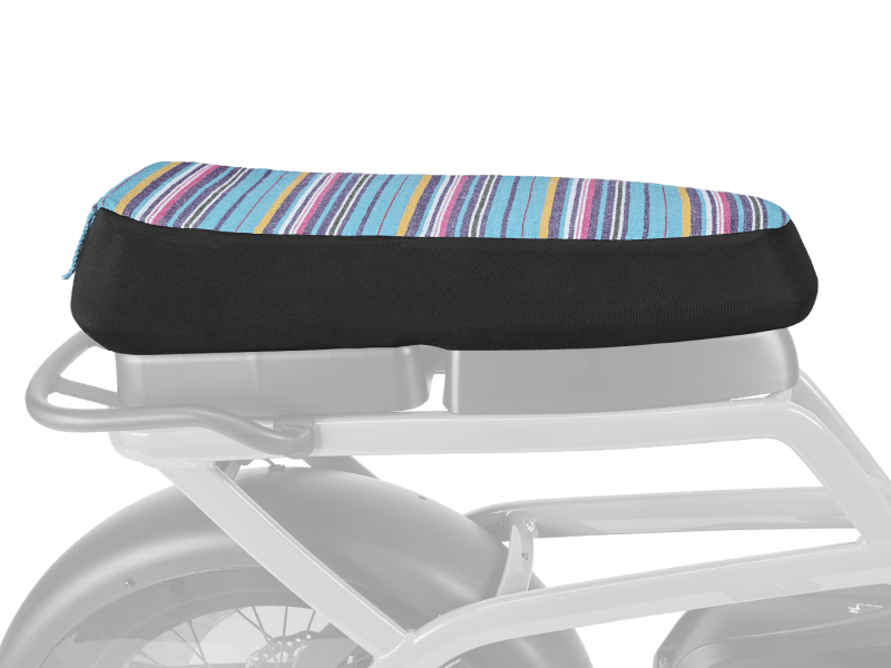 Electra Ponto Go Blue and Grey Saddle Cover Electra Bikes