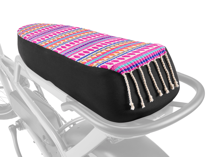 Electra Ponto Go Pink and Cream Saddle Cover Electra Bikes