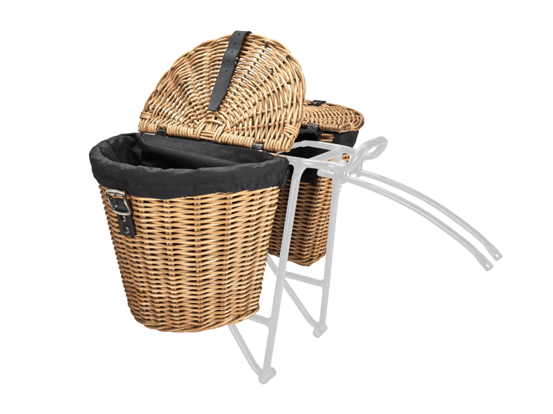 Electra Rattan Pannier Basket