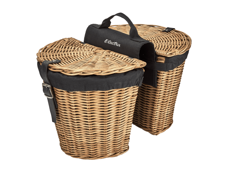 Electra Rattan Pannier Basket Electra Bikes