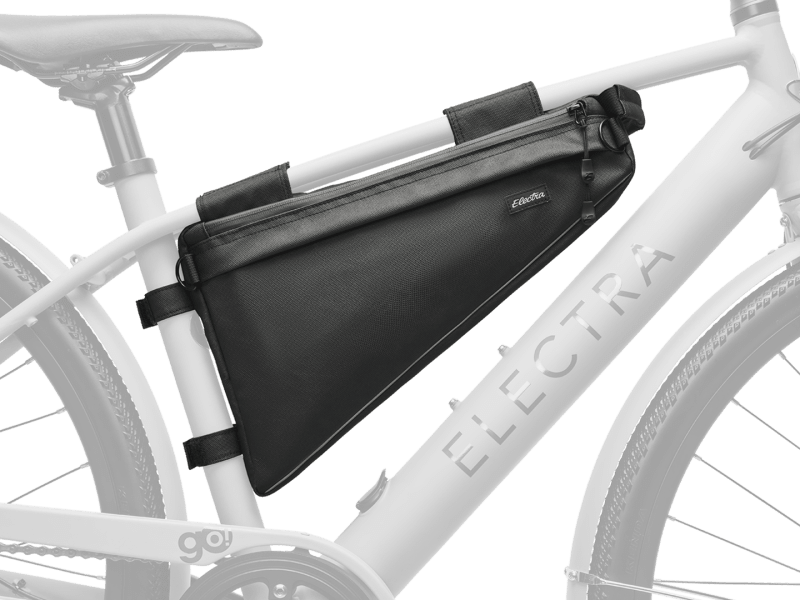 Bicycle triangle frame bag top