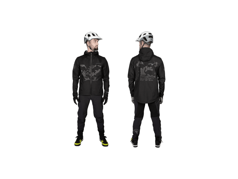 Chaqueta MTB SingleTrack Jacket II Impermeable Negro Talla XL Endura