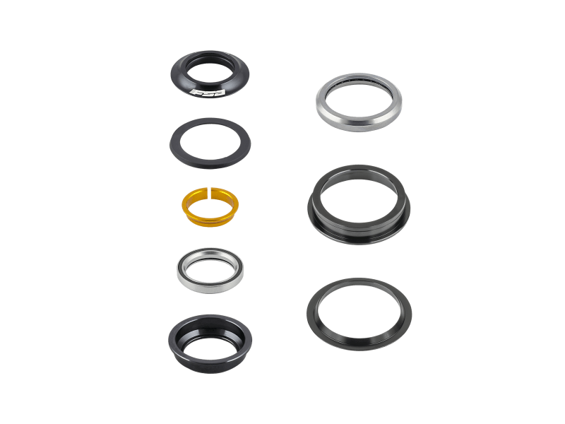 Headset cartridge deals bearings