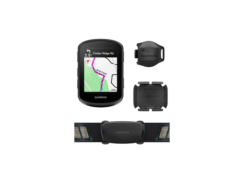 GARMIN Edge 840 Solar Bundle GPS bike computer + HRM, cadence & speed  sensors