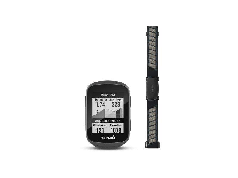 Garmin Edge 130 Plus GPS Cycling Computer Sensor Bundle - Electra 