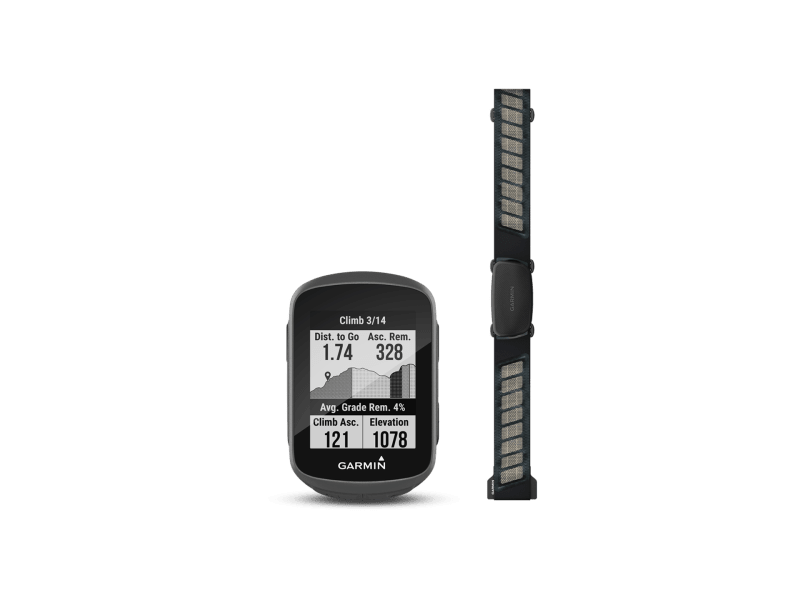 Garmin Edge 130 Plus GPS Cycling Computer Sensor Bundle Electra