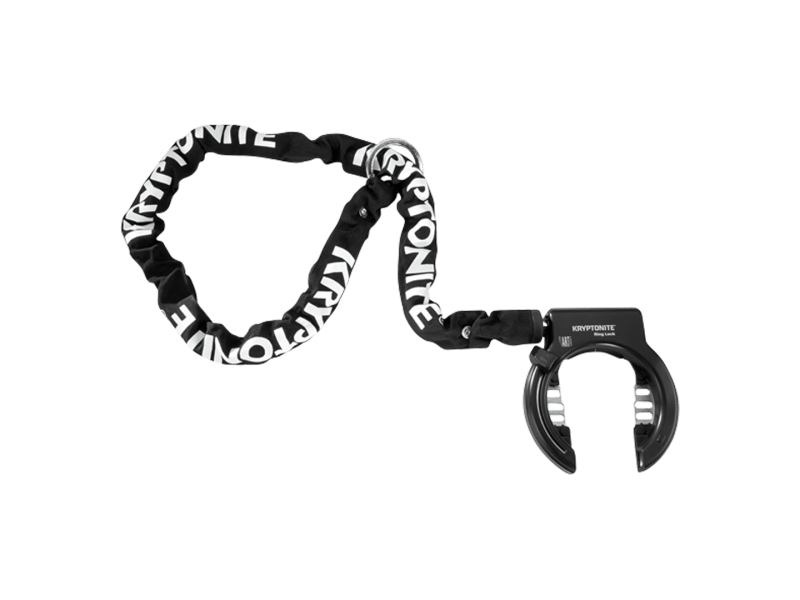Kryptonite Ring Lock with Plug In Chain Electra Bikes