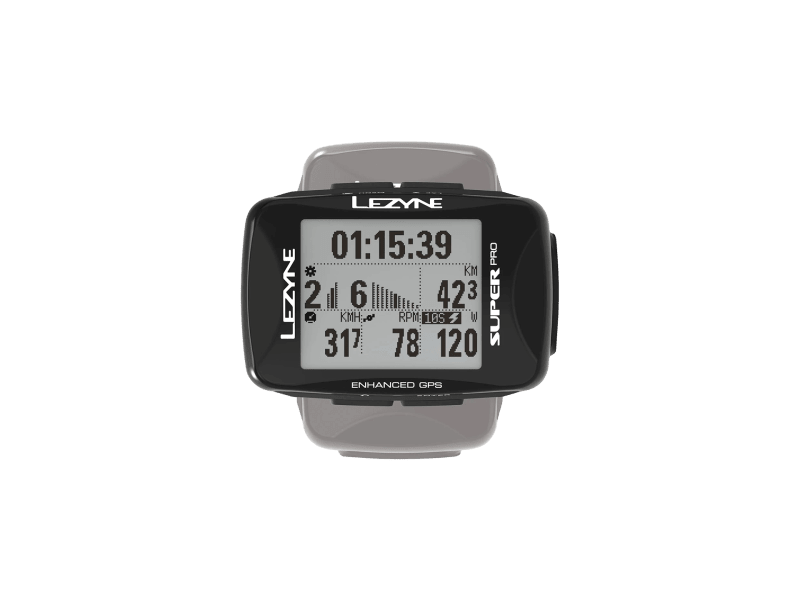 Lezyne enhanced super sales gps cycling computer
