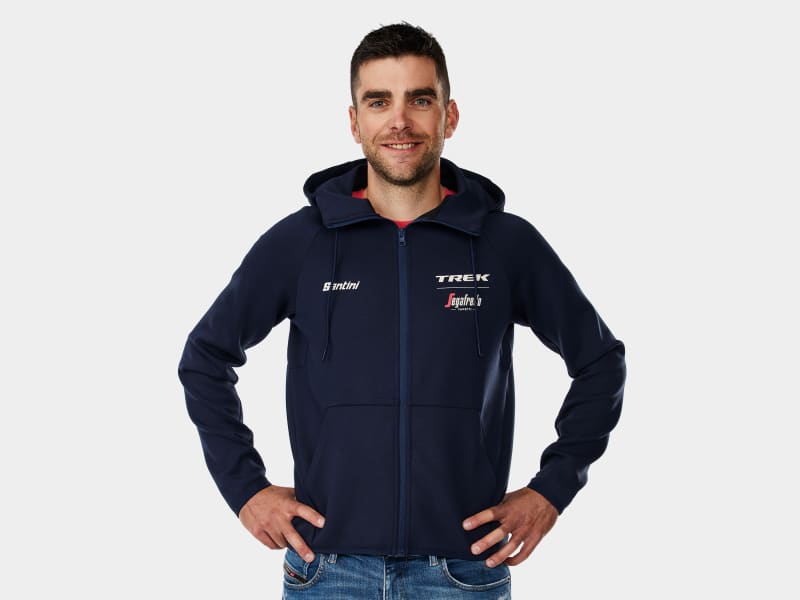 Santini Trek Segafredo Men s Team Hoodie Electra Bikes IE