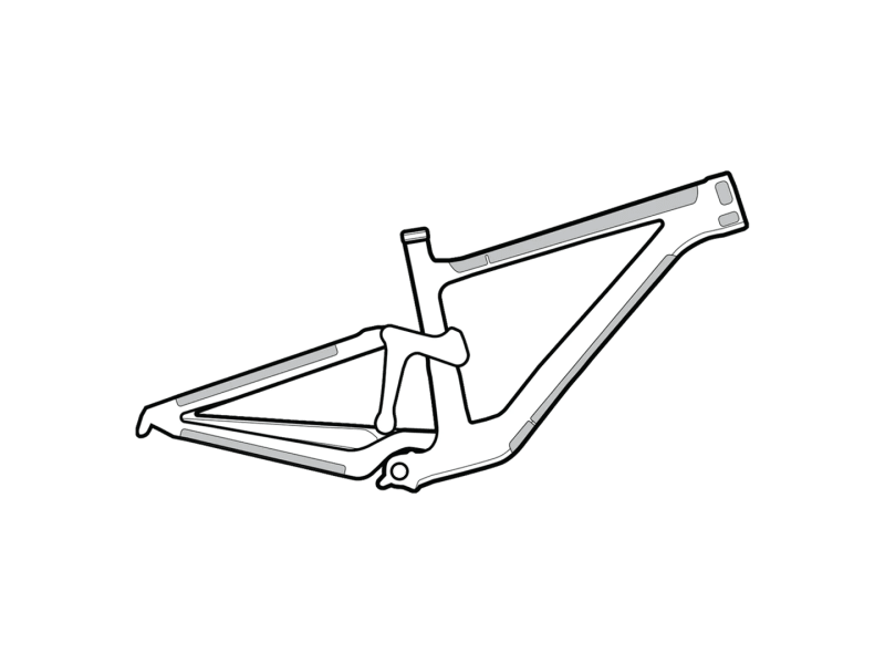 Bike best sale frame wrap