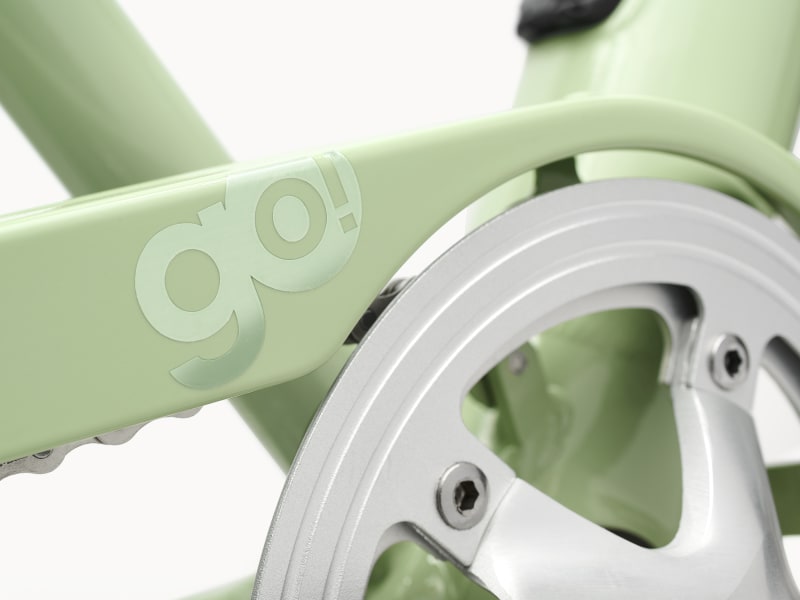 Halfords mint green bike store
