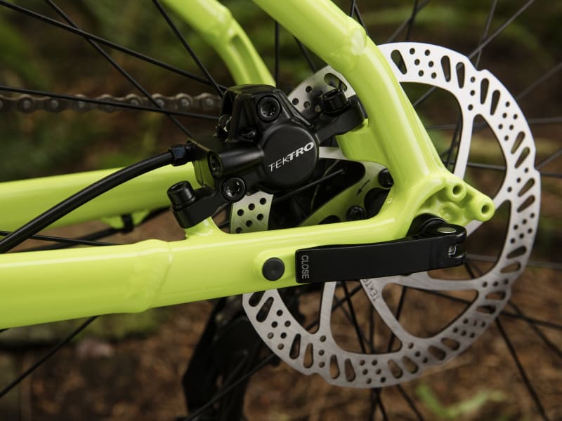 Neon green trek bike 2025