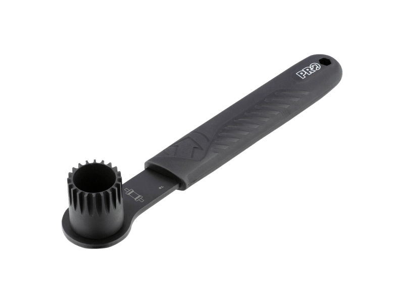 Cartridge bottom bracket removal clearance