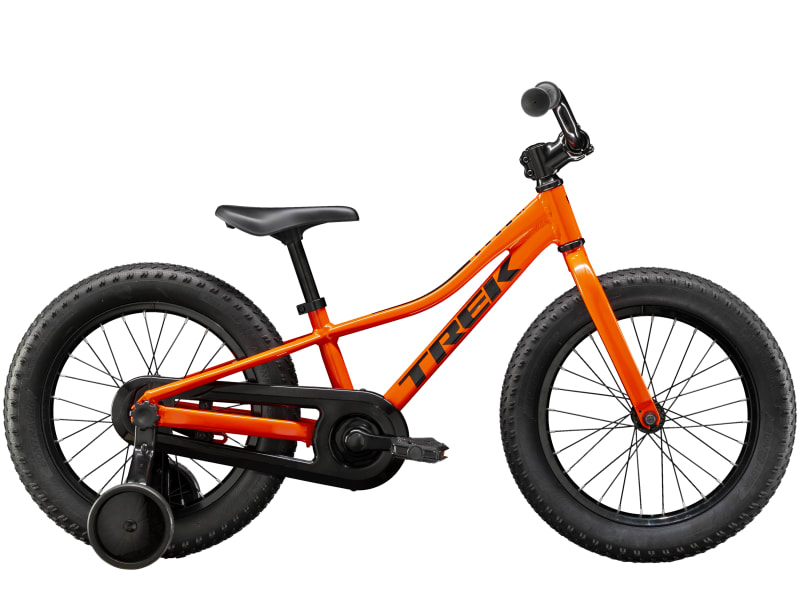 Bicicleta infantil marca Trek, modelo 2024 Precaliber 16. Niños de 4 a 5  años. Color azul, rosa, marino o verde neón — onVeló cycling
