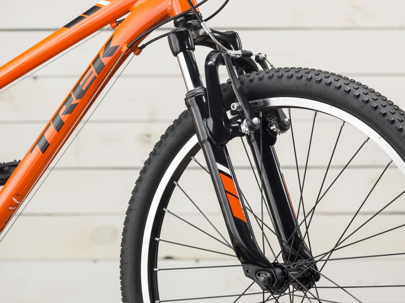 Orange and black trek mountain bike new arrivals