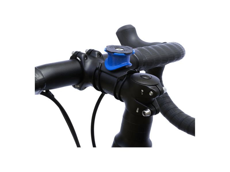 Quad Lock Lightweight Stem or Bar Bicycle Mount - Black/Blue