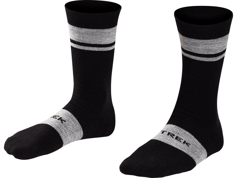Trek Race Crew Cushioned Merino Wool Cycling Sock Trek Bikes CA