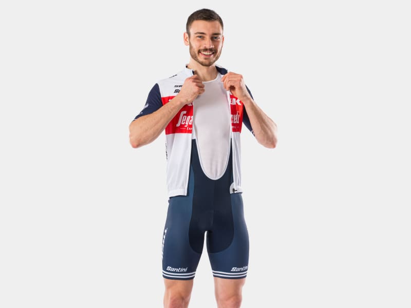 Santini Trek Segafredo Men s Team Replica Bib Shorts Trek Bikes GB