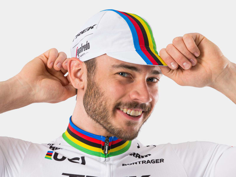 Santini Trek Segafredo Men s Team World Champion Cycling Cap Trek Bikes AU