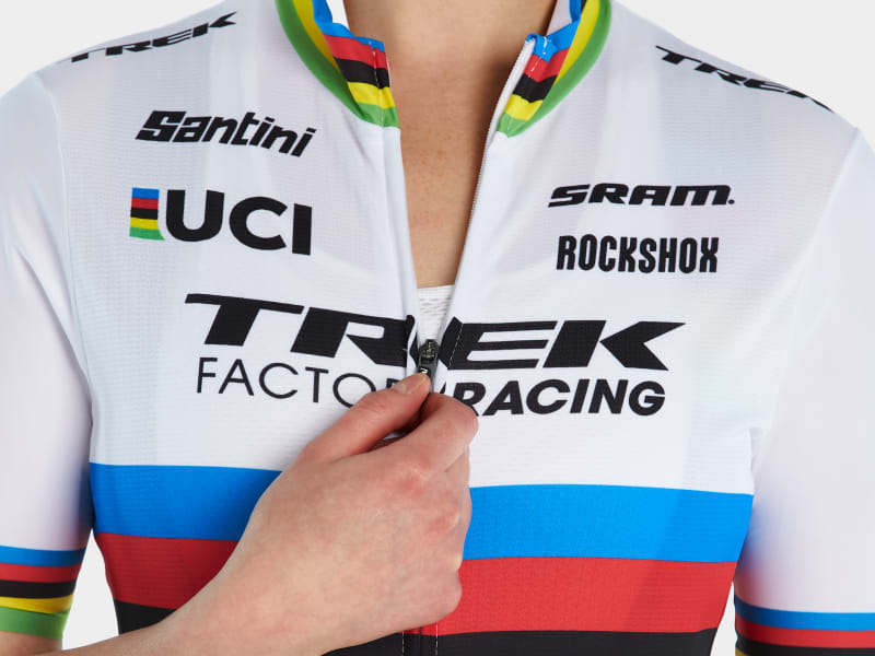 Santini Trek Factory Racing Women's Replica World Champion Cycling Jersey -  Trek Bikes