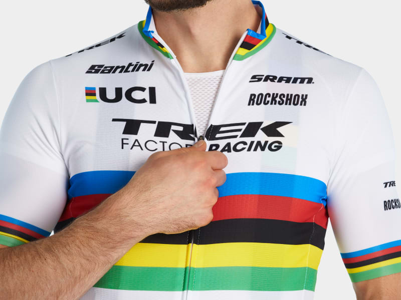 UCI WORLD CHAMPION Short Sleeve Jersey Road 100 2023 multicolored - white