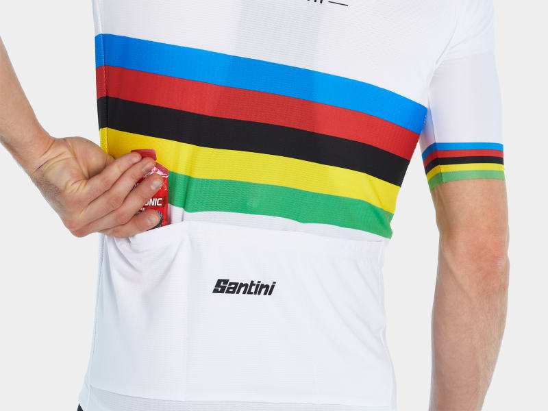 Santini Trek-Segafredo Replica World Champion Cycling Jersey - Trek Bikes